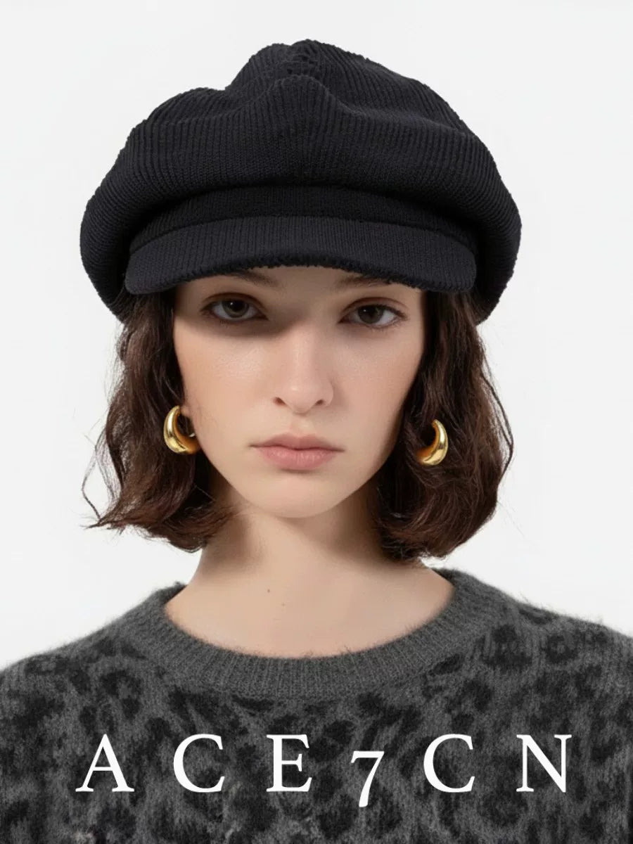 Corduroy Newsboy Cap — ACE7CN
