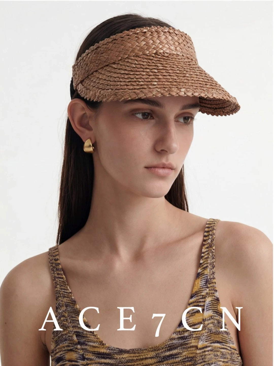 Wheat-Straw Headband Visor — ACE7CN