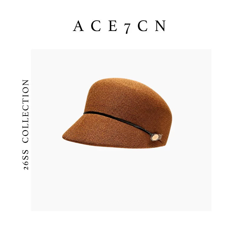 Short-Brim Equestrian Cap — ACE7CN