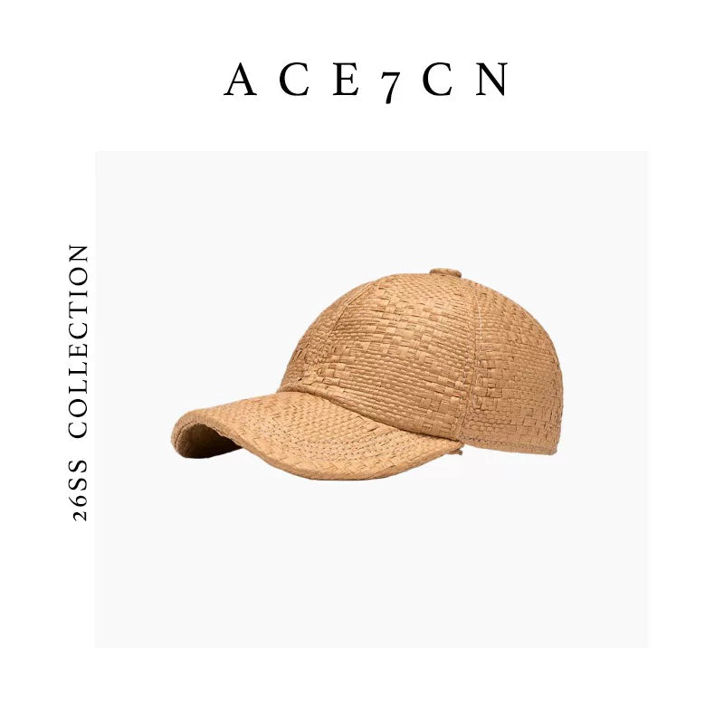 Breathable Straw Baseball Cap — ACE7CN