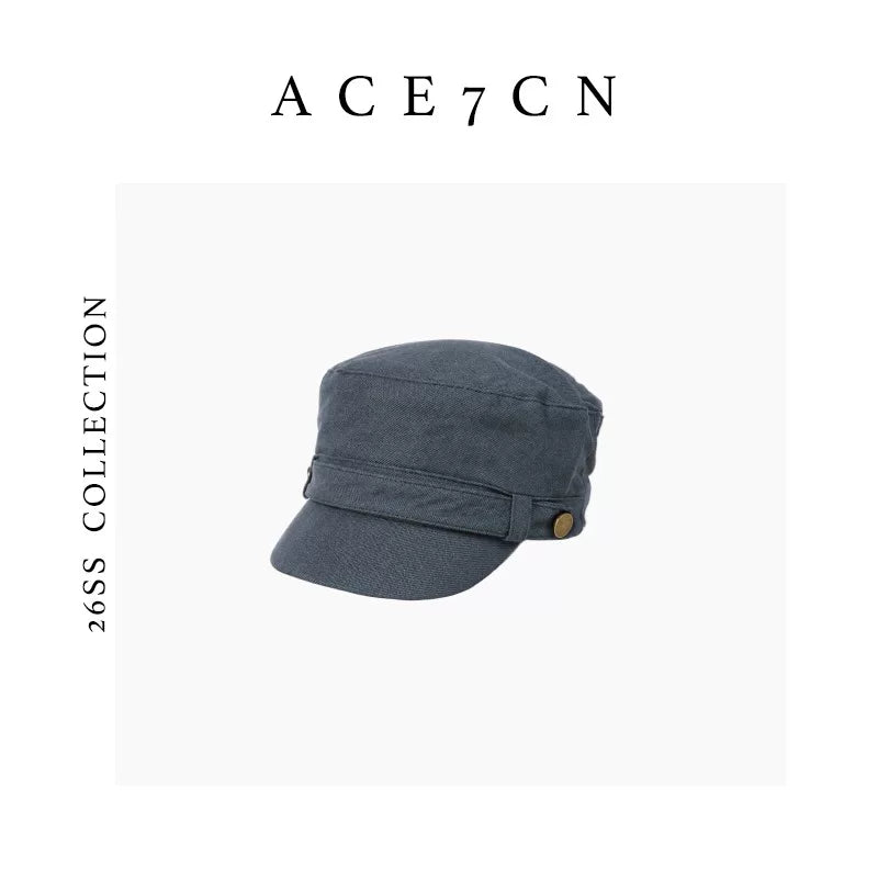 Flat-Top Workwear Equestrian Cap — ACE7CN