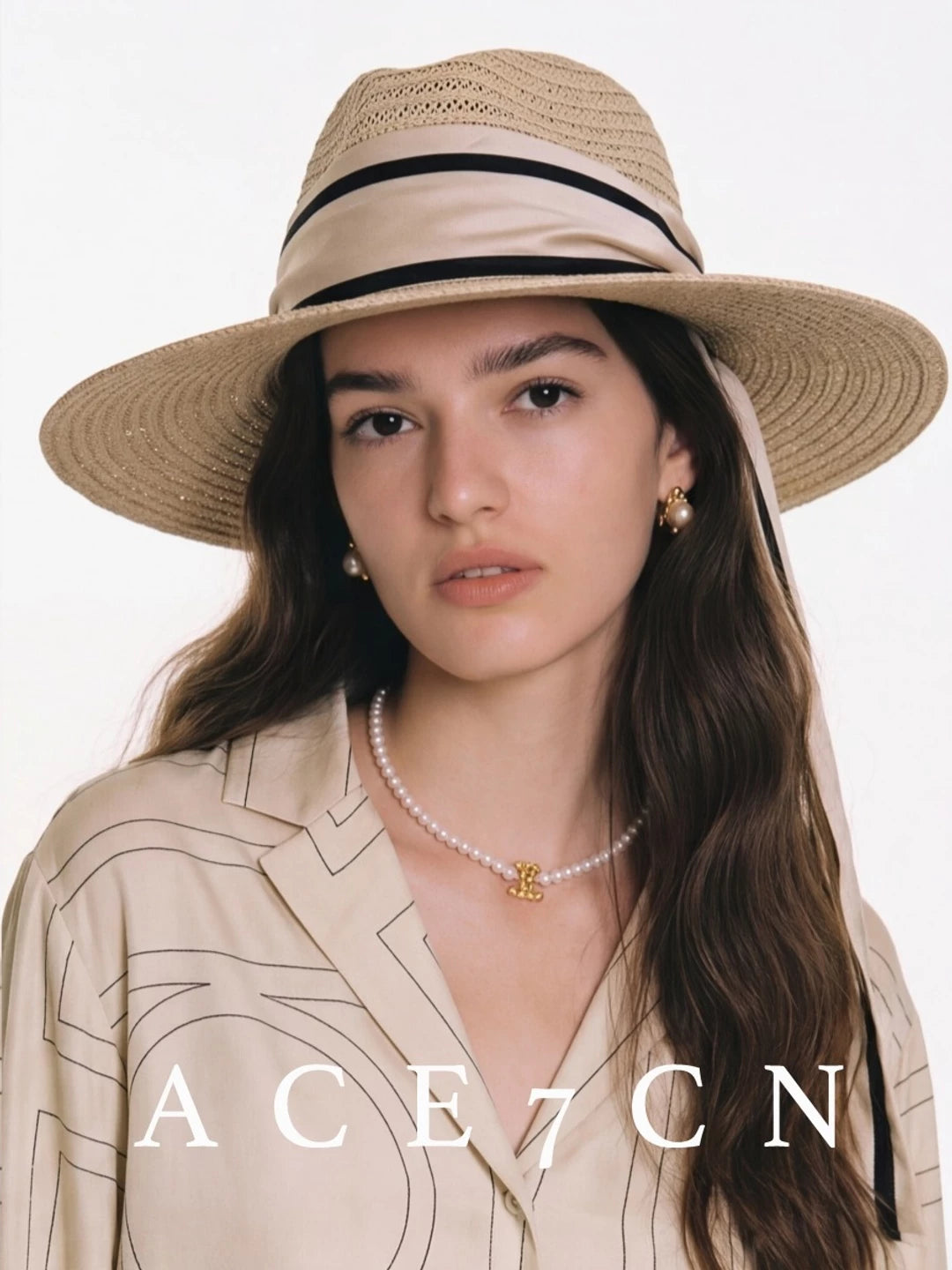 Hand-Woven Western Panama Hat — ACE7CN